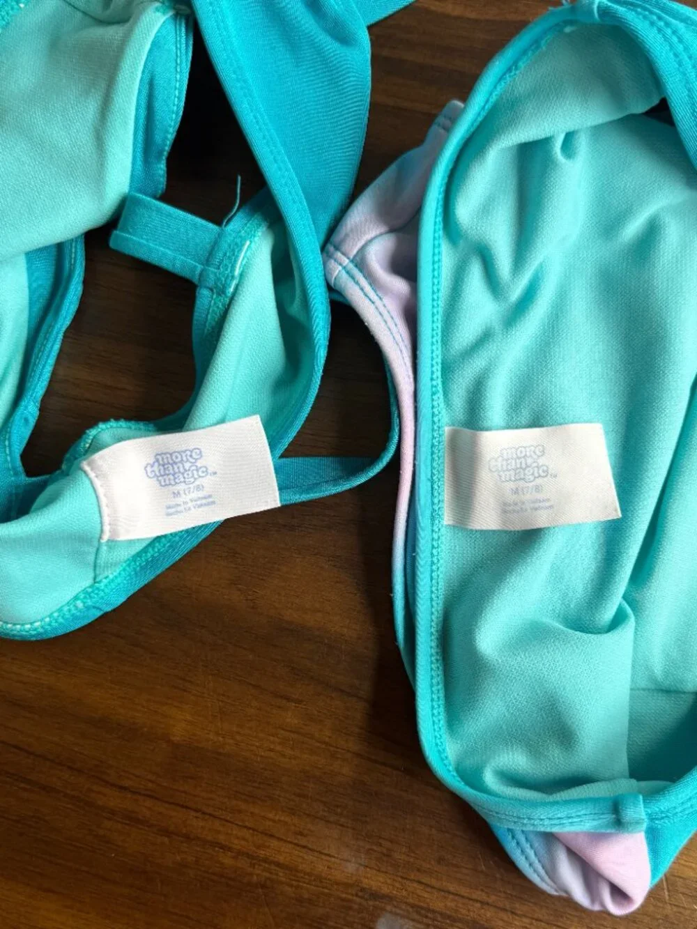 Girls Size 7/8 Two-Piece Swimsuit Lot – 4 Bikini Sets Old Navy Art Class Wonder